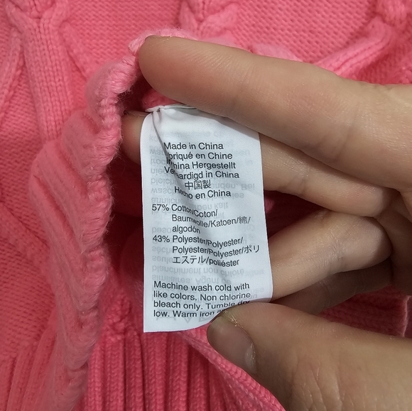 J. Crew Collection Chunky Pink Knit Sweater - Picture 4 of 4